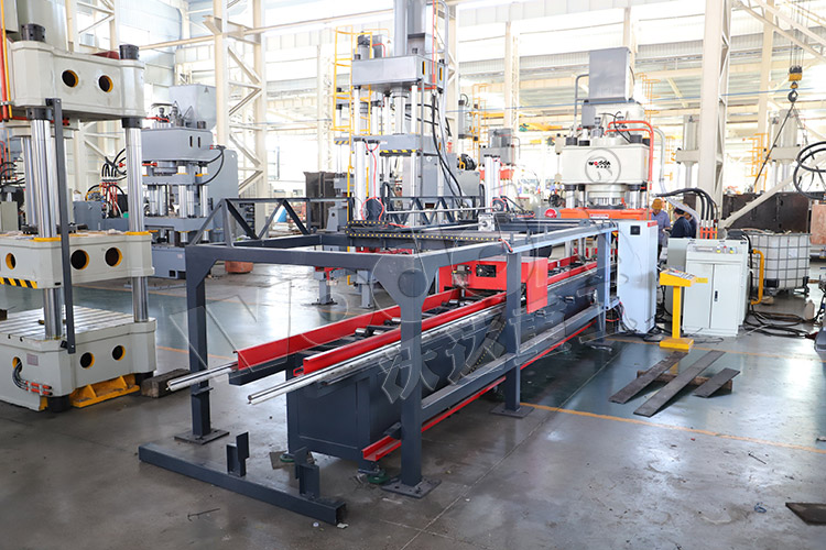 400吨锚杆托盘自动化生产线(图2) 400吨锚杆托盘自动化生产线(图2)