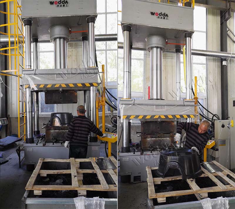 500吨模压玻璃钢软水罐底座液压机图 500吨模压玻璃钢软水罐底座液压机图