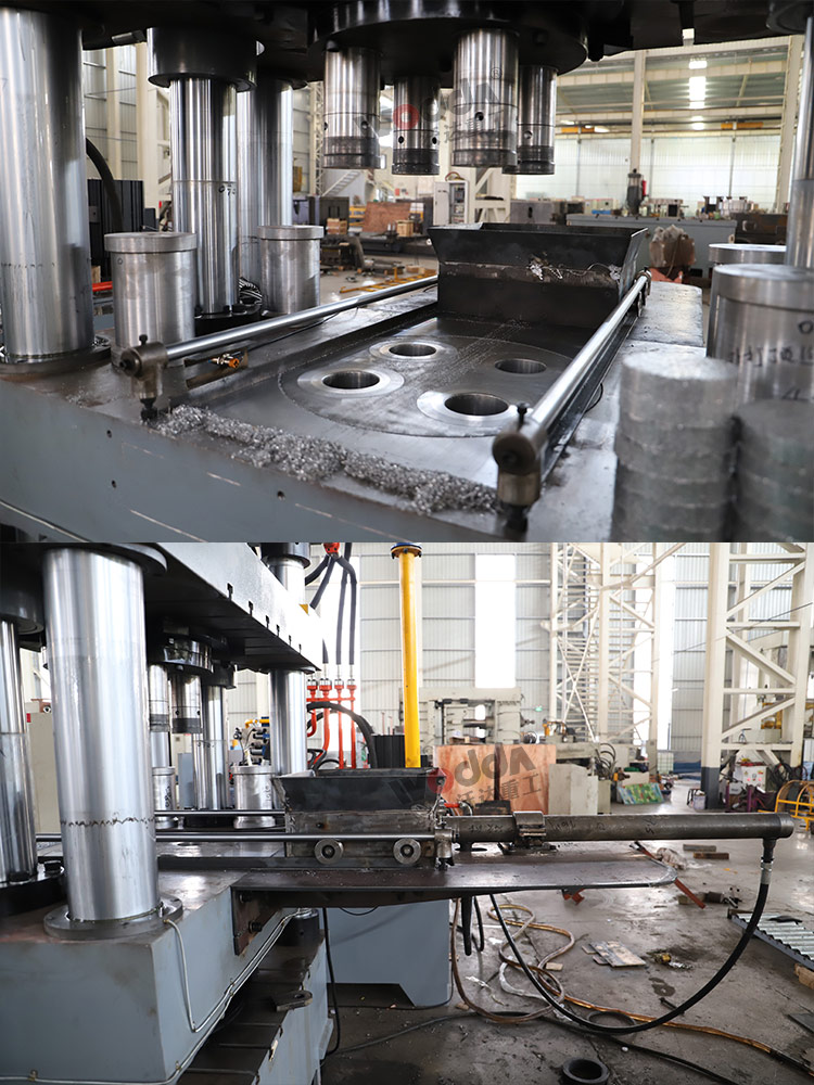 630吨四梁四柱液压机设备细节 630吨四梁四柱液压机设备细节