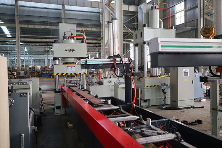 250吨锚杆托盘自动生产线 250吨锚杆托盘自动生产线