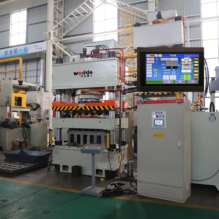 630吨粉末压块机(伺服PLC) 630吨粉末压块机(伺服PLC)