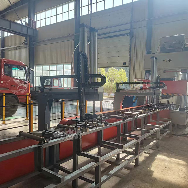 630吨锚杆托生产线客户现场 630吨锚杆托生产线客户现场