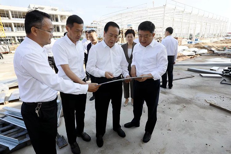 市委书记王广部一行现场视察指导工作 市委书记王广部一行现场视察指导工作