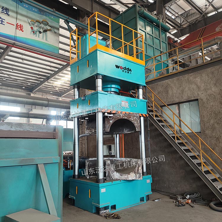 630吨四柱液压机热压弯头 630吨四柱液压机热压弯头