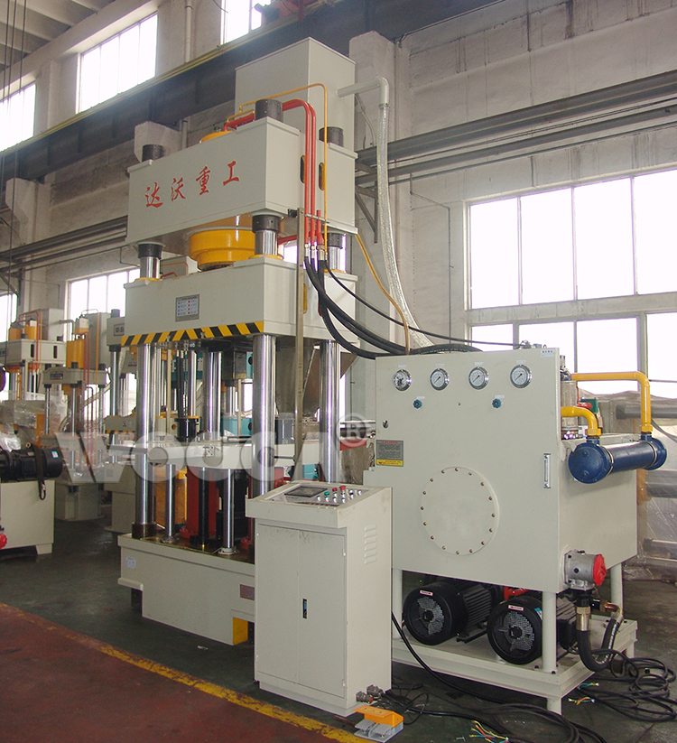 500吨四梁四柱盐砖机 500吨四梁四柱盐砖机